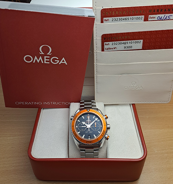 XL Omega Seamaster Planet Ocean 600M Co-Axial Chronograph Ref. 232.30.46.51.01.002